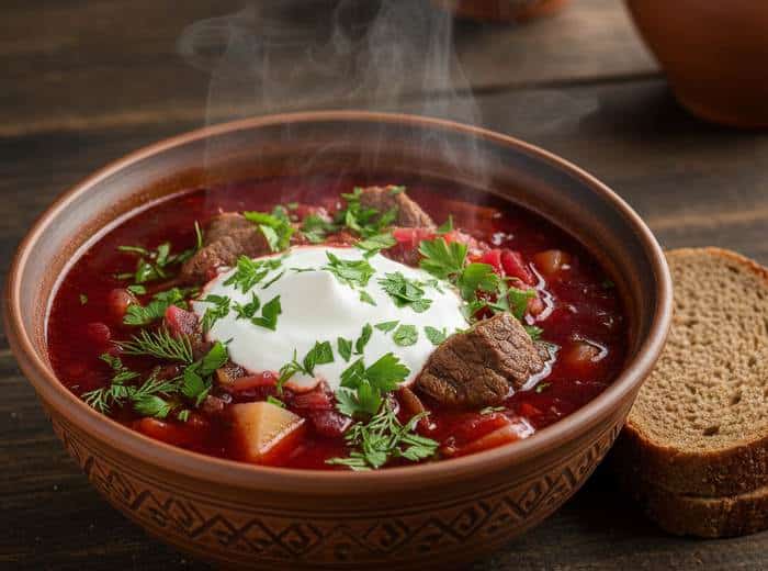 bortsch russe gîte breil